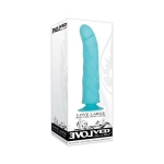 Love Large Real Feel Dual Layer Dildo Blue - Image 3