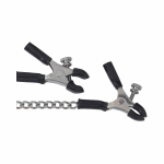 Spartacus Adjustable Nipple Clamps With Curved Chain - Image 2