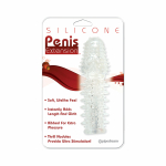 Silicone Penis Extension Clear - Image 2