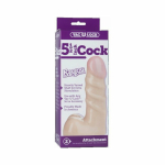 Vac-U-Lock 5.5" Raging Hard-Ons Cock - Beige - Image 2
