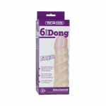 Vac-U-Lock 6" Raging Hard-Ons Dong - Beige - Image 3