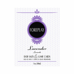 Foreplay Bath Salts & Game Cards - Lavender - Image 3