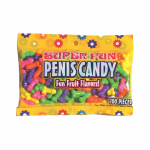 Super Fun Penis Candy 100 Pieces Fruit Flavors 3oz - Image 2