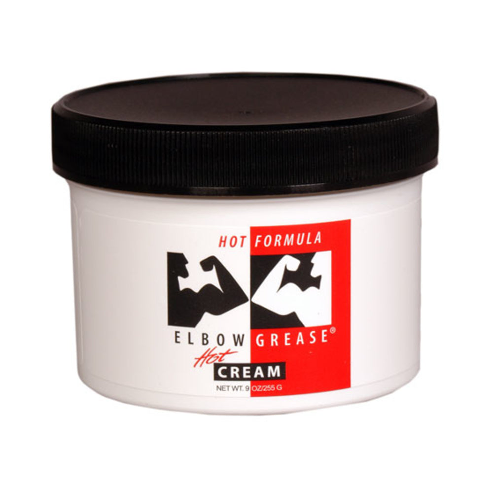 CNVNAL-22291_1_b12cf778-fe8c-4c01-a59b-ba17a975e98c Elbow Grease Hot Cream Lubricant 9oz Jar - Image 1