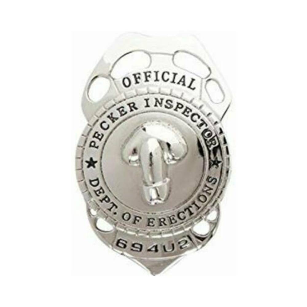 CNVNAL-23026_d4618e57d95e5720d71975570c281333 Official Pecker Inspector Badge - Image 1