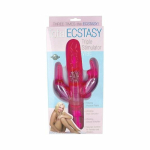 Total Ecstasy Triple Stimulator Pink Vibrator - Image 3