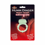 Humm Dinger Dual Vibrating Cockring (glow) - Image 2