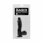 Basix 6.5 inches Dong with Balls & Suction Cup - Image 3