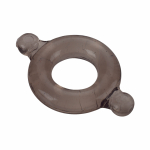 Elastomer Cock Ring (blk,blu,clr/3) - Image 2