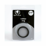 Spartacus Rubber Cock Ring 1.5in. (black) - Image 2
