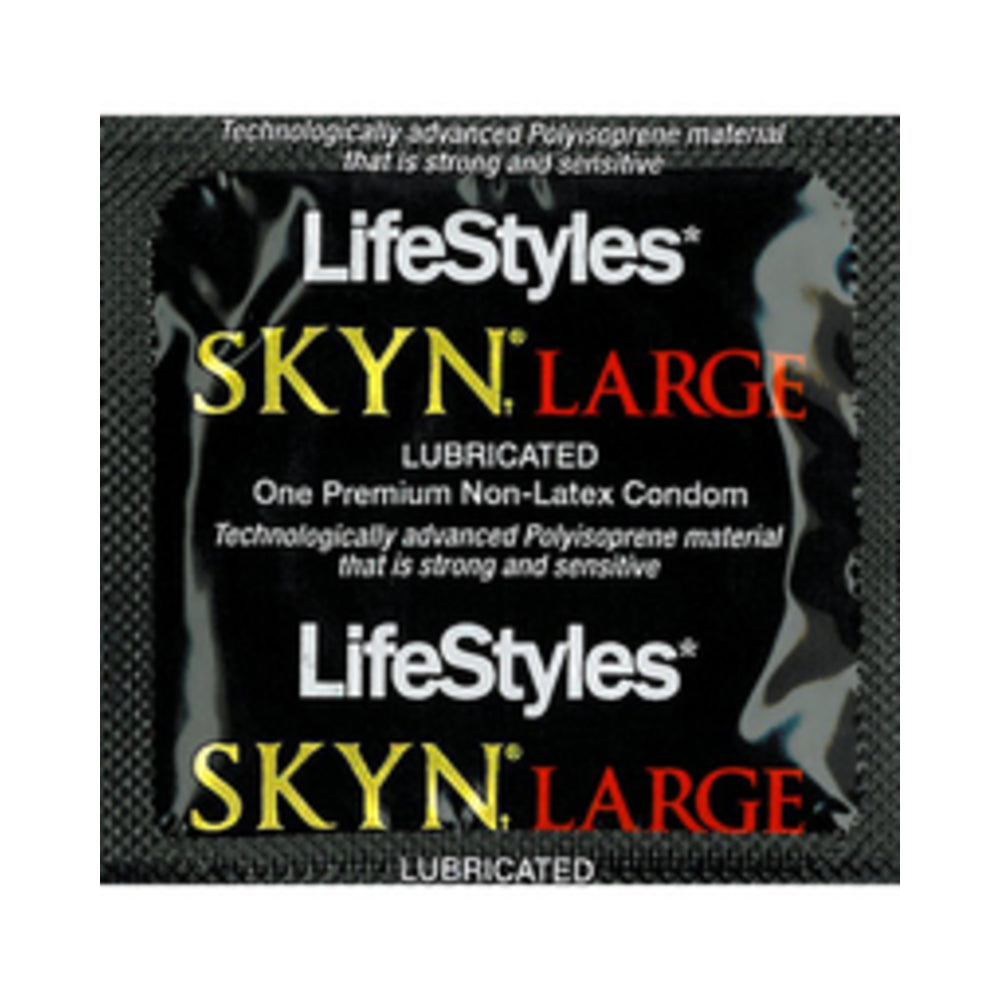 CNVNAL-39708_2_9cdca3cc-8c1e-4f8c-97ea-7dbe4bfbe0b7 Lifestyles Skyn Large Polyisoprene (3 Pack) - Image 1