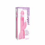 Remote Control Thrusting Rabbit Pearl Vibrator Pink - Image 3