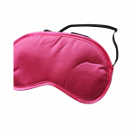 Sex & Mischief Satin Hot Pink Blindfold - Image 2