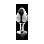 Icicles No 25 Glass Anal Plug Clear - Image 2
