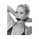 Limited Edition Breathable Ball Gag Black O/S - Image 2