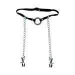 Fetish Fantasy Limited Edition O-Ring Gag & Nipple Clamps