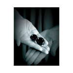 Fetish Fantasy Ltd. Ed. Medium Black Glass Ben-wa Balls - Image 2