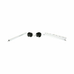 Expand Spreader Bar & Cuffs Set Aluminum Silver - Image 2