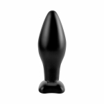 Anal Fantasy Medium Silicone Plug Black - Image 2
