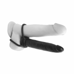 Anal Fantasy Double Trouble Cock Ring Black - Image 2