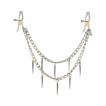 Fetish Fantasy Rock Hard Nipple Clamps Silver