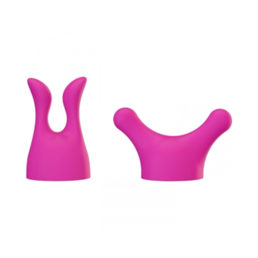 CNVNAL-48220_1 Palm Power Massager Heads Body 2 Pack Pink - Image 1