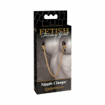 Fetish Fantasy Gold Chain Nipple Clamps - Image 3