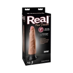 Real Feel Deluxe No 3 7 inches Vibrator Beige - Image 2