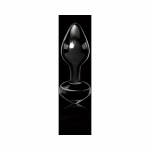 Icicles No. 44 Black Glass Butt Plug - Image 2
