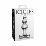 Icicles No 47 Beaded Glass Anal Plug - Image 3