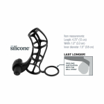 Deluxe Silicone Power Cage - Black - Image 2