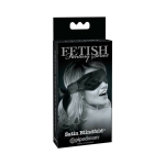 Fetish Fantasy Black Satin Blindfold OS - Image 3