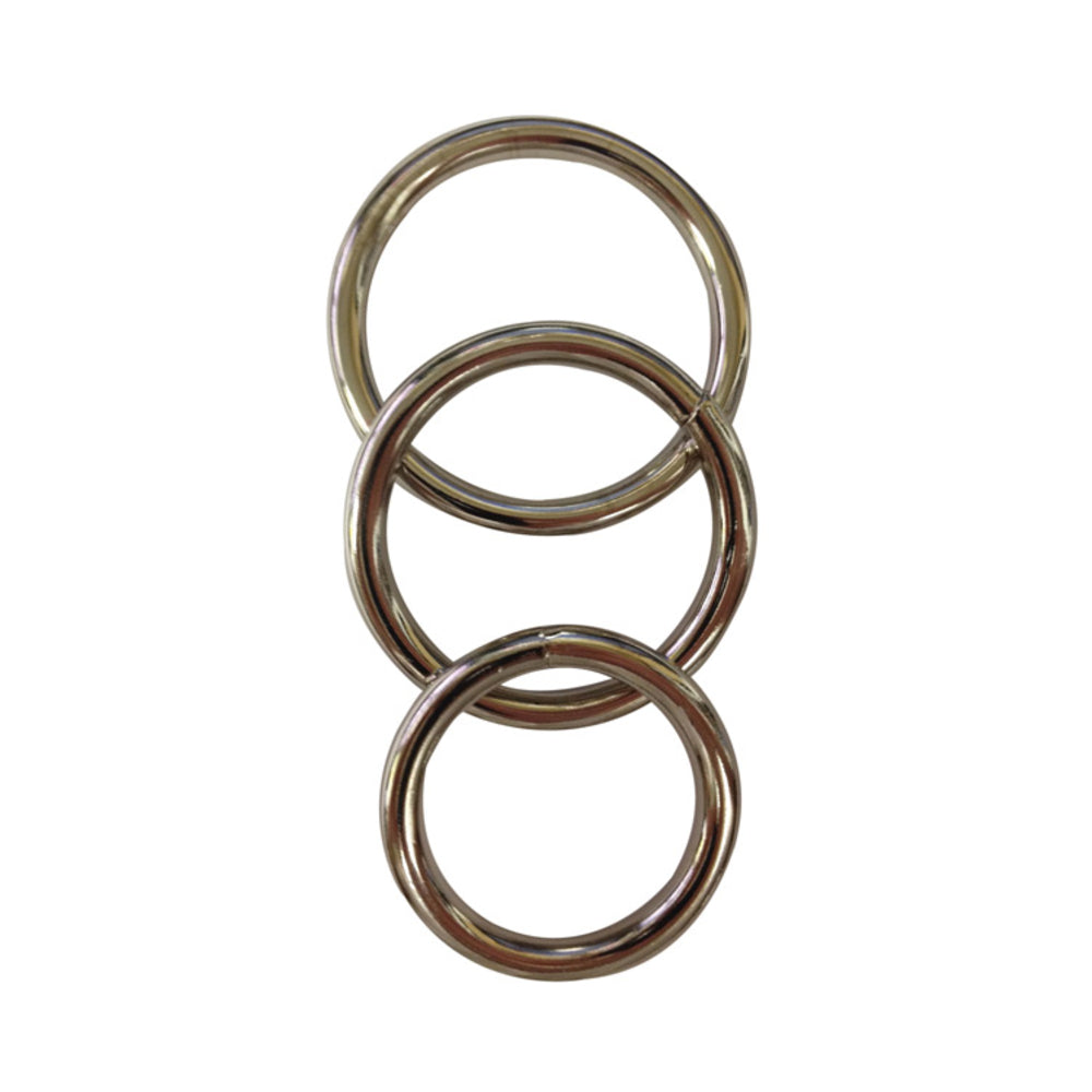 CNVNAL-51638_2_ad176ef9-674f-44b7-a589-d88b2302e43c Sportsheets Metal O-Ring 3 Pack Nickel-free Rings - Image 1