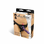 Lux Fetish Neoprene Strap On Harness Black O/S - Image 2