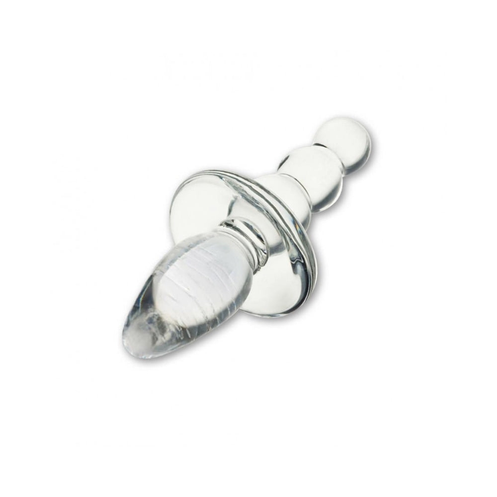 CNVNAL-51796_2_555f4bca-b6bf-41d4-b1f2-a14bbe2fcf13 Glas Titus Beaded Butt Plug - Image 1