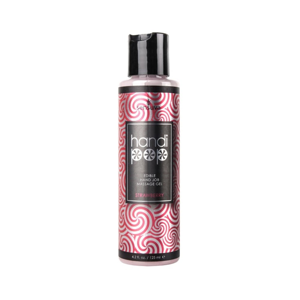 CNVNAL-52357_1_f918daf4-10e1-495c-aa3f-f9111dd9b16c Handipop Edible Handjob Massage Gel Strawberry 4.2oz - Image 1