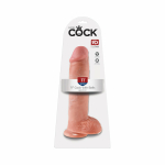 King Cock 11" Cock - Beige - Image 3