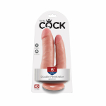 King Cock Double Penetrator Dildo Beige - Image 2