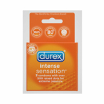 Durex Intense Sensation Extra Large Condoms Dots 3 Pack - Image 2