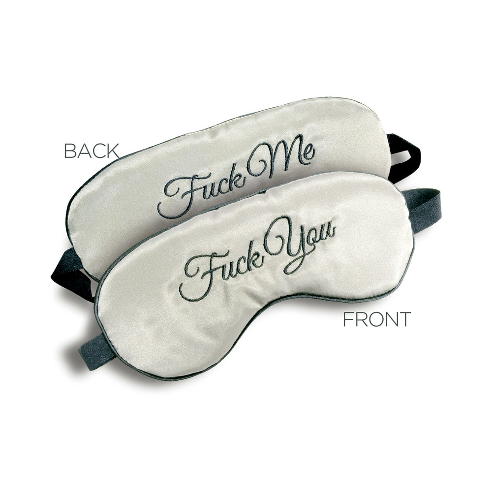 CNVNAL-53833_1_8b774427-0934-4db0-b70d-4fbc5f3efd07 F-ck Me / F-ck You Mask Blindfold Gray - Image 1