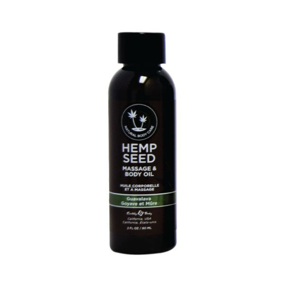 CNVNAL-53854_1_3f342617-c3bb-48eb-998d-0c9c7c8fcdf4 Earthly Body Massage & Body Oil Guavalava 2oz - Image 1