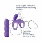 Fantasy C-Ringz Ultimate Couples Cage Purple - Image 2