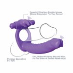 Fantasy C-Ringz Silicone Double Penetrator Rabbit - Image 2