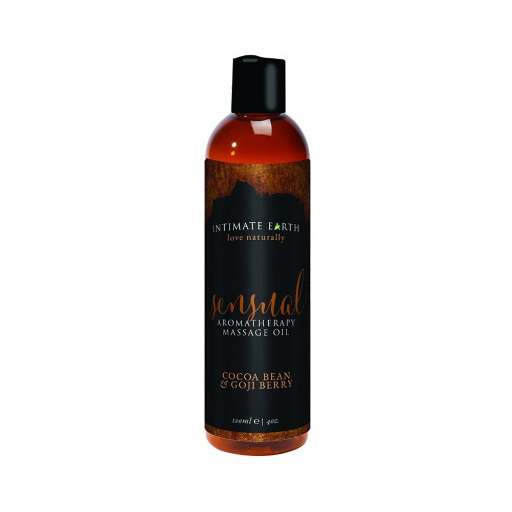 CNVNAL-57527_1 Intimate Earth Sensual Massage Oil 4oz - Image 1