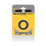 Boneyard Silicone Ring 1.4 inches Black - Image 3