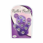 Roller Balls Massager Purple Massage Glove - Image 3