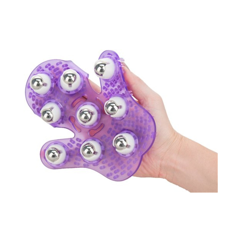 CNVNAL-59671_3_72d2b587-2af3-4f7a-b73a-3caded18732a Roller Balls Massager Purple Massage Glove - Image 1