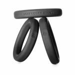 Perfect Fit Xact-fit Silicone Rings S-m (#14, #15, #16) Black - Image 3