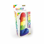 Rainbow Pecker Party Candle 7 inches - Image 2