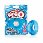 Ringo Biggies Blue Thick Cock Ring - Image 2